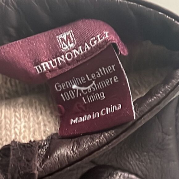 Bruno Magli Leather Gloves - Picture 4 of 4